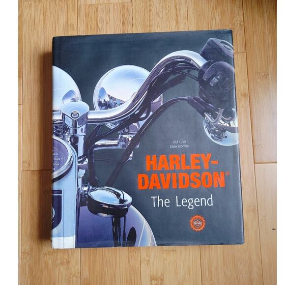 Harley Davidson The Legend Hardback Book Zierl Rebmann 2000 - Picture 1 of 5